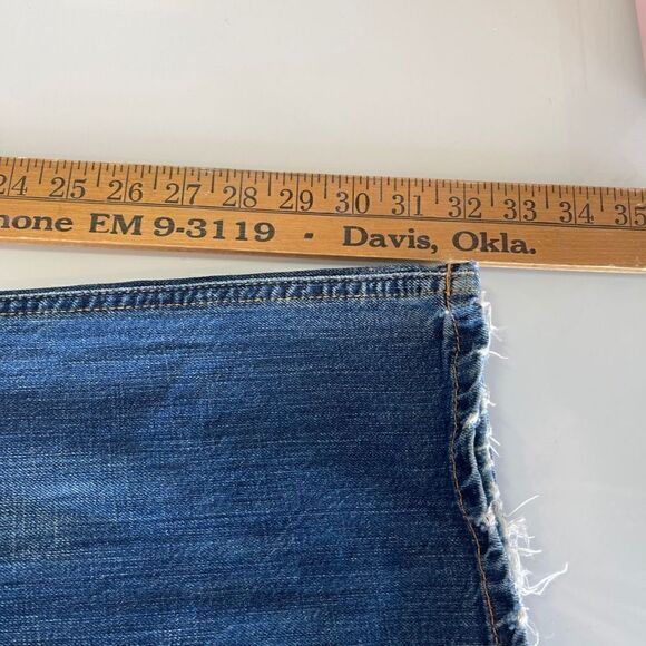 G-STAR Raw Original Blue Denim Relaxed Fit Distressed Cotton Jeans Size 32x32 - Picture 10 of 10